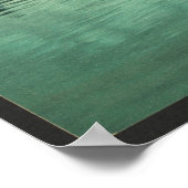 Blue Mountain vanaf het meer van Eagle, Adirondack Poster (Hoek)