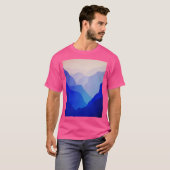 Blue Mountains actief T-shirt (Voorkant volledig)