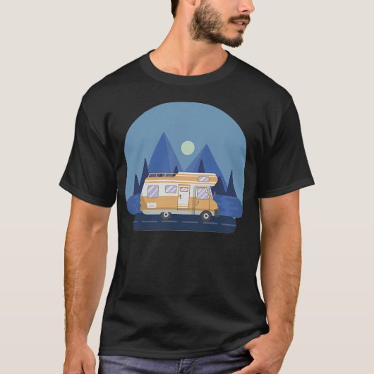 Blue Mountains Active T-shirt (Voorkant)