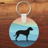 Blue Mountains Catahoula Sleutelhanger (Voorkant)