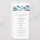 Blue Mountains Ceremony Program (Voorkant)