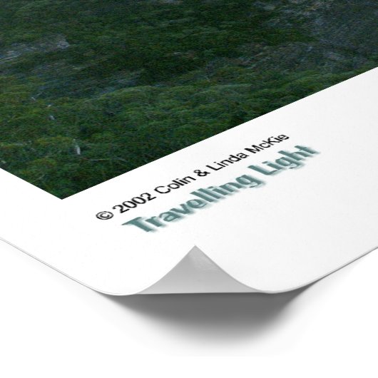 Blue Mountains Dawn Poster (Hoek)