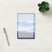 Blue Mountains Meditative Relaxing Landscape Scene Post-it® Notes (Kantoor)