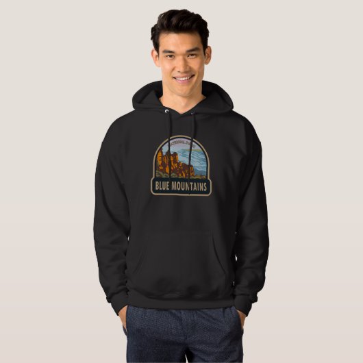 Blue Mountains National Park Australia  Hoodie (Voorkant volledig)