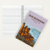 Blue Mountains National Park Australia  Notitieboek (Binnen)