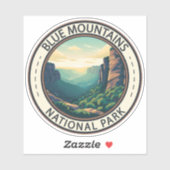 Blue Mountains National Park Australia  Sticker (Vel)