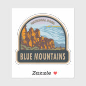 Blue Mountains National Park Australia  Sticker (Vel)