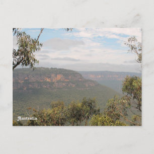 Blue Mountains, New South Wales, Australië A Briefkaart