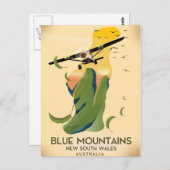 Blue Mountains New South Wales Australië Briefkaart (Voorkant / Achterkant)