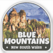Blue Mountains, NSW Australië Sticker (Voorkant)