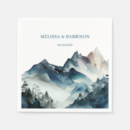 Blue Mountains Rustic Wedding Servet