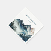 Blue Mountains Rustic Wedding Servet (Hoek)