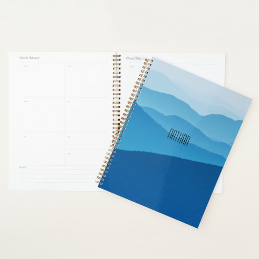 Blue Mountains, speciaal aangepast Planner (Display)