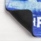 Blue Mousepad Muismat (Hoek)