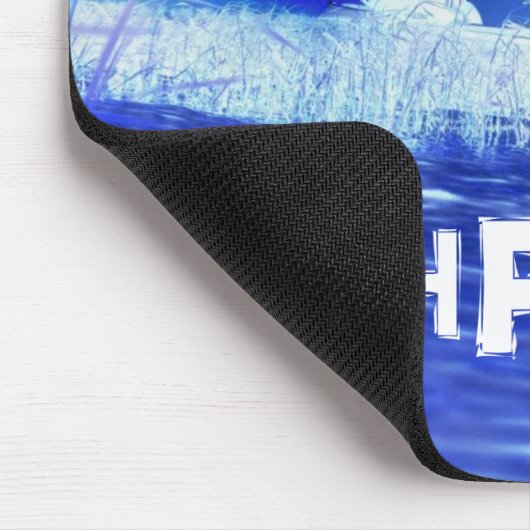 Blue Mousepad Muismat (Hoek)