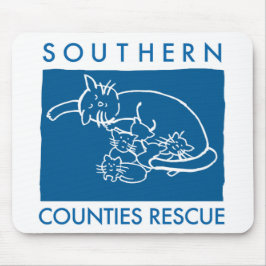 Blue Mousepad Muismat