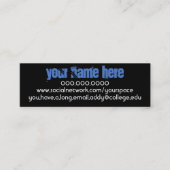 Blue Moves Persoonlijke Contact Kaarten Contactkaartje (Voorkant)