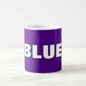 BLUE Mug – Calm, Cool & Caffeinated  Koffiemok (Center)