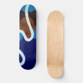 Blue Muse Persoonlijk Skateboard (Voorkant)