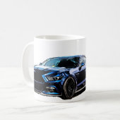 Blue Mustang S550 Koffiemok (Voorkant links)