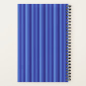 Blue My Diary by Me Striped Journal Notitieboek (Achterkant)
