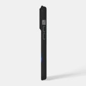 Blue Mystic Wolf iPhone 15 Hoesje Pro Case (Linkerkant)