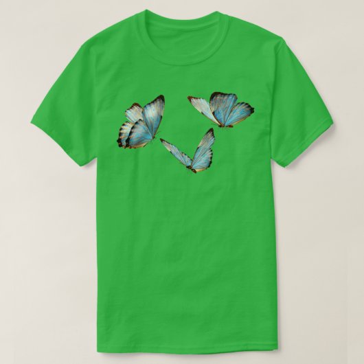 Blue Mystical Butterfly T-shirt (Design voorkant)