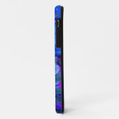 Blue N Paars Daisies iPhone 5 hoesje (Achterkant/links)
