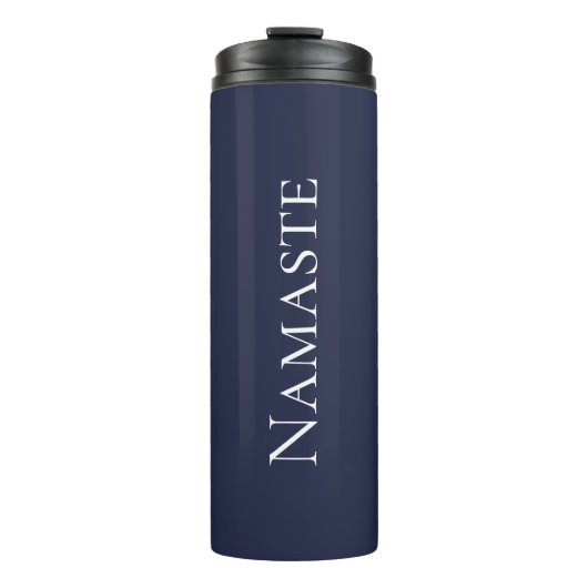Blue Namaste Thermosbeker (Voorkant)