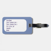 Blue Narwhals Specialized Bagagelabel (Achterkant horizontaal)