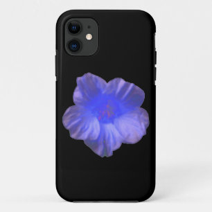 Blue Nasturtium Flower iPhone 5 Hoesje