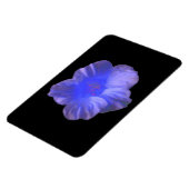 Blue Nasturtium Flower Premium Magnet Magneet (Linkerzijde)
