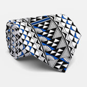 Blue Native Sun en Rain Stropdas (Opgerold)