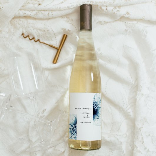 Blue Nautical Destination the Wedding of Wijn Etiket