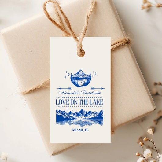 Blue Nautical Party Theme Cadeaulabel