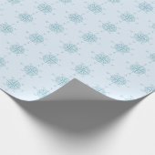 Blue Nautical Sailing Compass Cadeaupapier (Hoek)