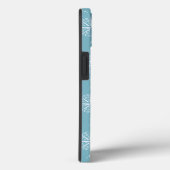 Blue Nautical Sailing Compass Case-Mate iPhone Case (Achterkant / Rechts)