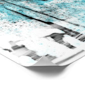 Blue Nautical Star Poster (Hoek)