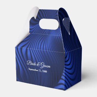 Blue Navy Decorative Favor Box Bedankdoosjes