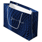 Blue Navy Decorative Gift Bag Groot Cadeauzakje