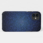 Blue Navy Glitter Sequin iPhone 5 Mate Tough™ Hoes (Achterkant (horizontaal))