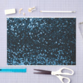 Blue Navy Spark Glitter Sweet 16th Bride Tissuepapier (Craft)