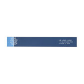 Blue Navy Tree of Life Bar Mitzvah (Individueel)