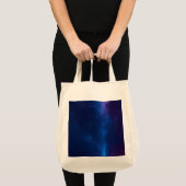 Blue Nebule Bag Tote Bag (Voorkant (product))
