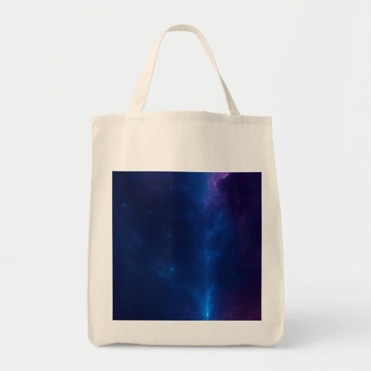Blue Nebule Bag Tote Bag (Voorkant)