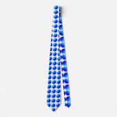  Blue Neck Tie Stropdas (Voorkant)