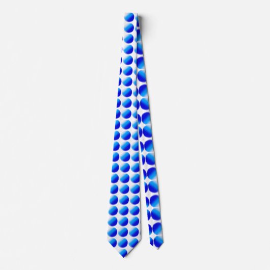  Blue Neck Tie Stropdas (Voorkant)