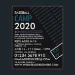 Blue Neon Baseball Bat, honkbalkamp Adverteren Flyer<br><div class="desc">Blue Neon Baseball Bat,  honkbalkamp Adverteren broers door de Visitekaartje winkel.</div>