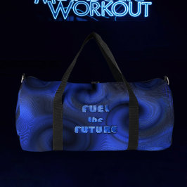 Blue Neon Liquid Swirl Holographic 2026 Fitness   Plunjezak