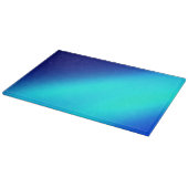 Blue Neon Ombre Snijplank (Hoek)